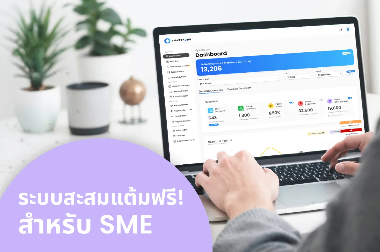 ระบบสะสมแต้มฟรีสำหรับ SME ไทย มีจริงไหม