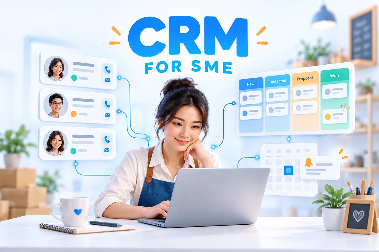 ระบบ CRM สำหรับ SME ไทย: วิธีใช้ เลือก และวัดผล