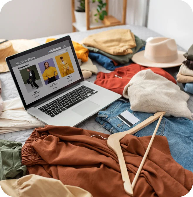 E-commerce ขายเสื้อผ้า